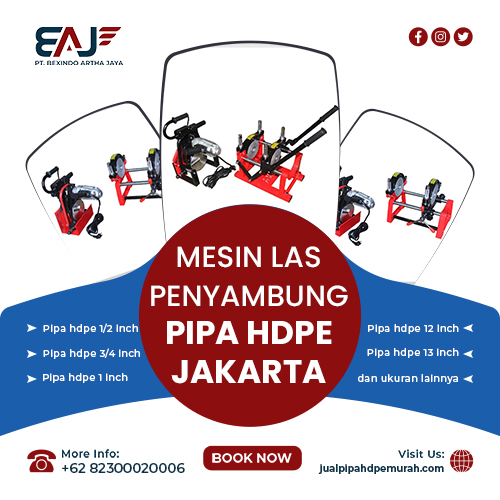 jual mesin las penyambung pipa hdpe jakarta